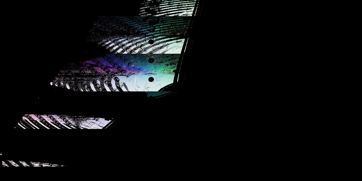 A piece of fractal art produced by FractalPane.