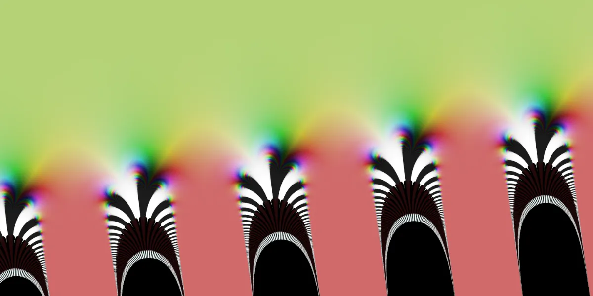 A piece of fractal art produced by FractalPane.