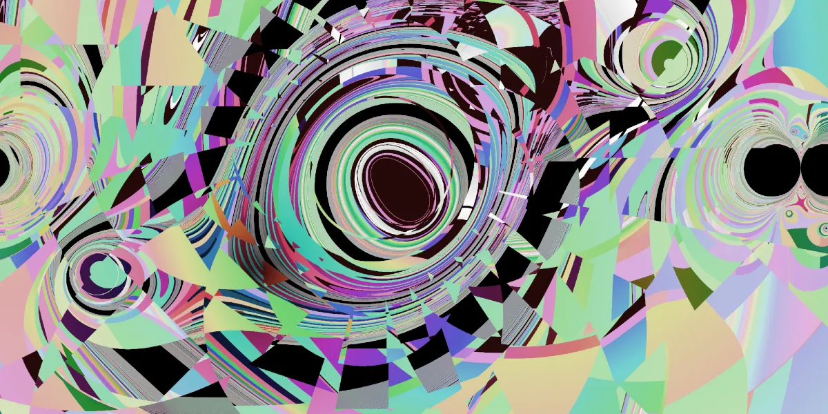 A piece of fractal art produced by FractalPane.