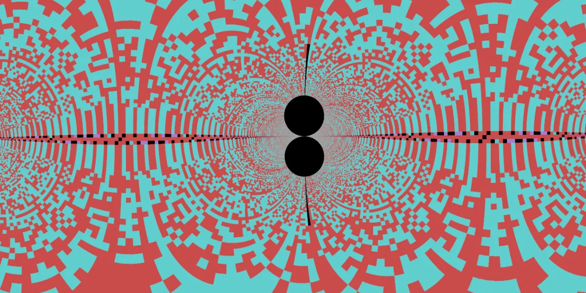 A piece of fractal art produced by FractalPane.