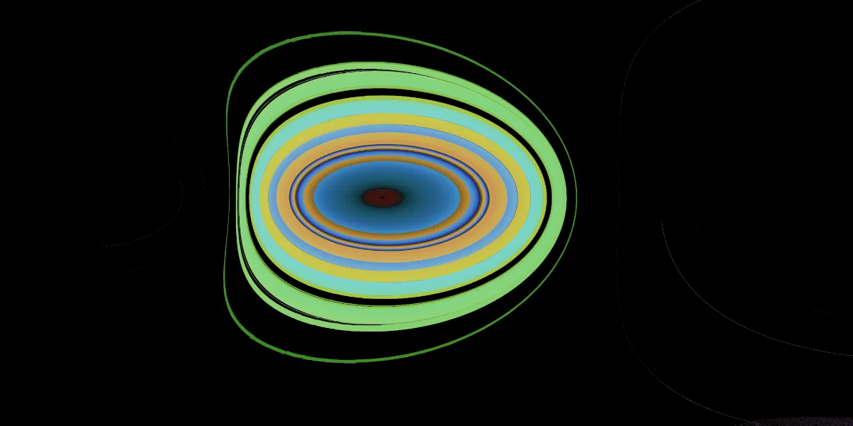 A piece of fractal art produced by FractalPane.