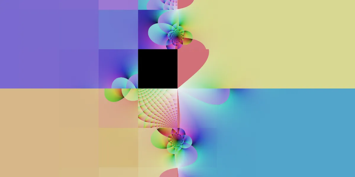 A piece of fractal art produced by FractalPane.