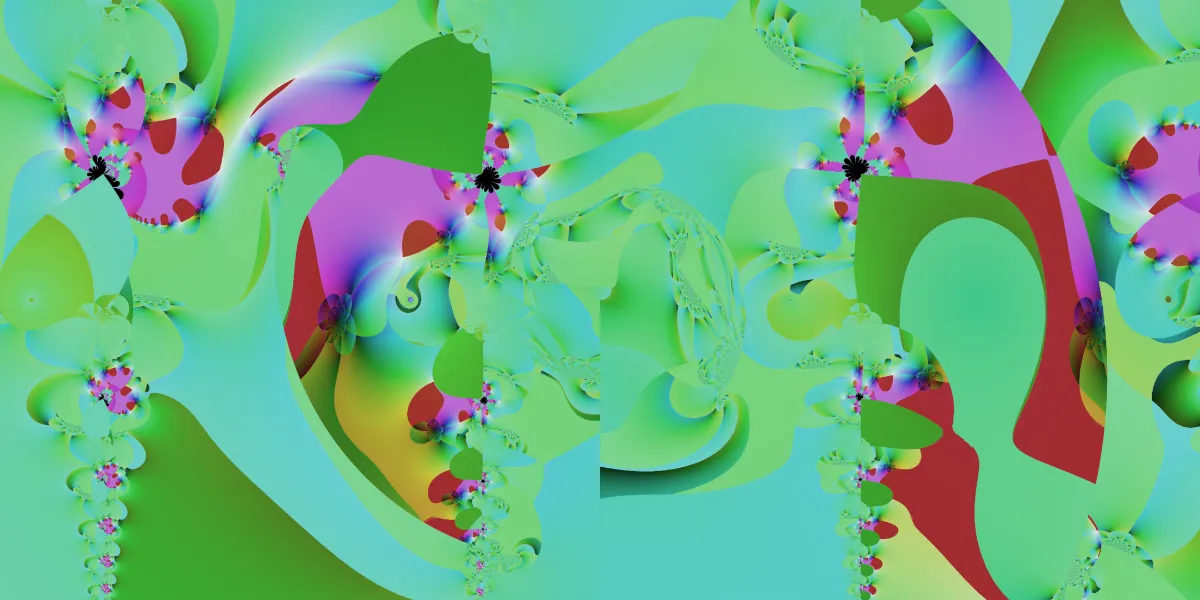 A piece of fractal art produced by FractalPane.