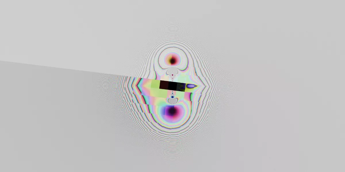 A piece of fractal art produced by FractalPane.