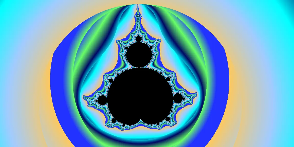 A piece of fractal art produced by FractalPane.