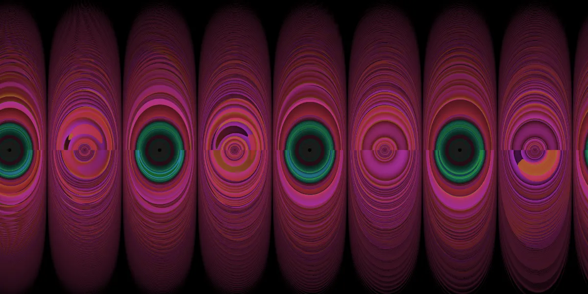 A piece of fractal art produced by FractalPane.