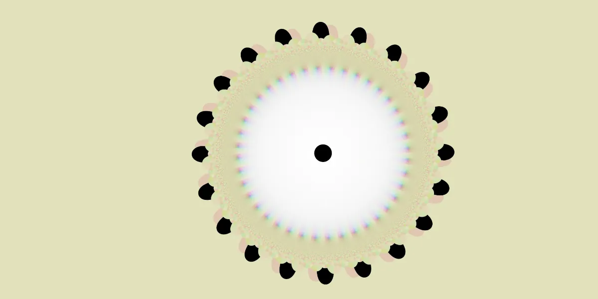 A piece of fractal art produced by FractalPane.