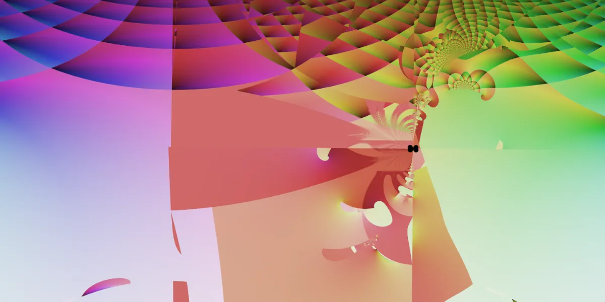 A piece of fractal art produced by FractalPane.