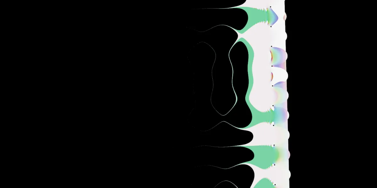 A piece of fractal art produced by FractalPane.