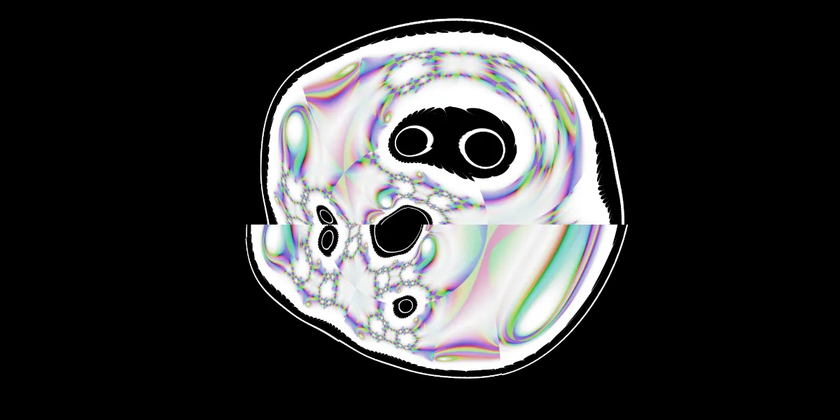 A piece of fractal art produced by FractalPane.