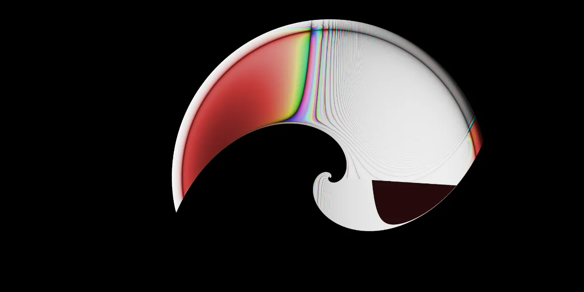 A piece of fractal art produced by FractalPane.