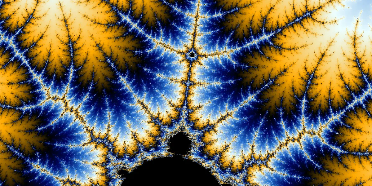 A piece of fractal art produced by FractalPane.