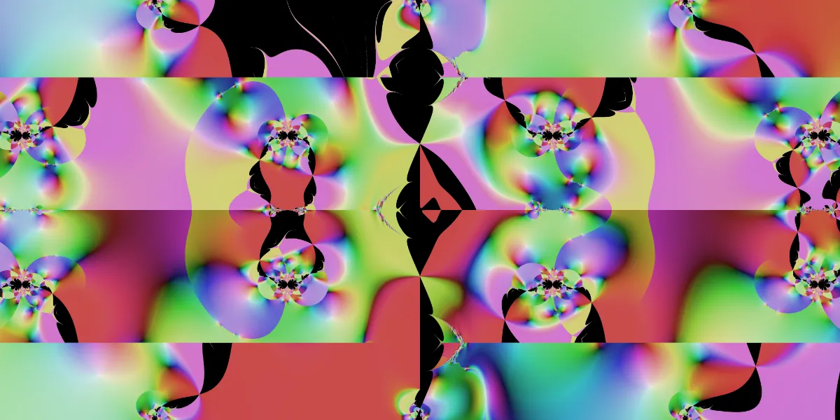 A piece of fractal art produced by FractalPane.