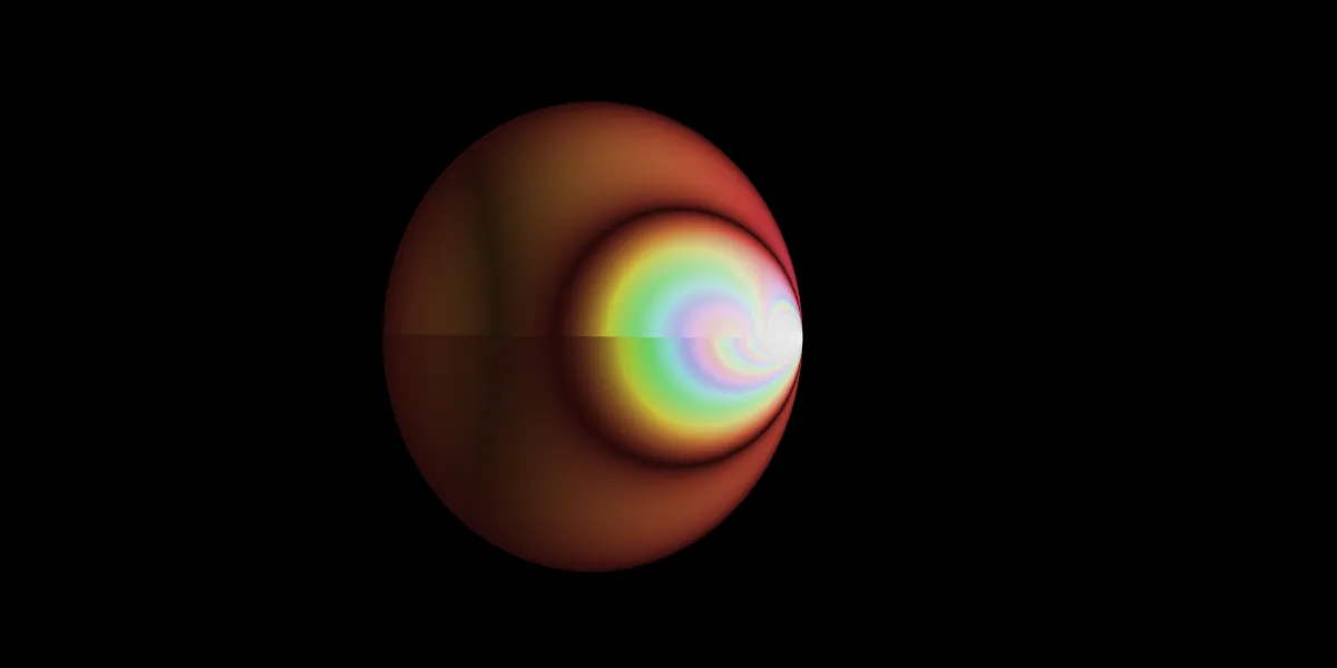 A piece of fractal art produced by FractalPane.