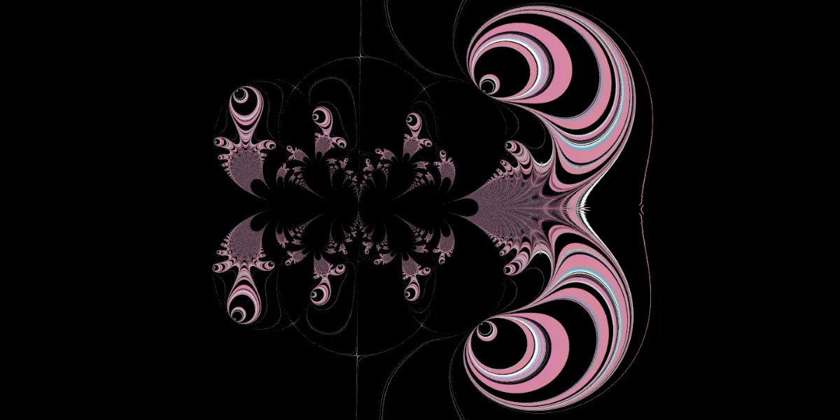 A piece of fractal art produced by FractalPane.
