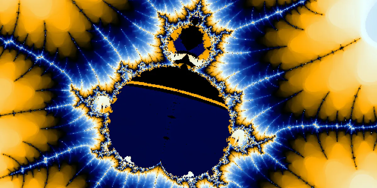 A piece of fractal art produced by FractalPane.