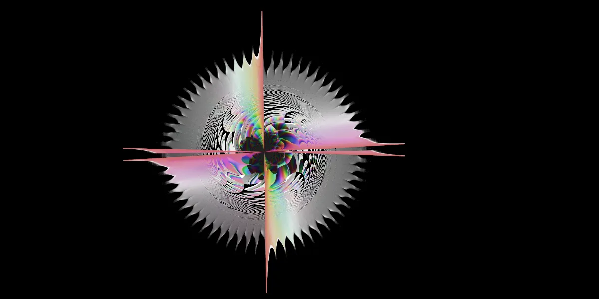 A piece of fractal art produced by FractalPane.