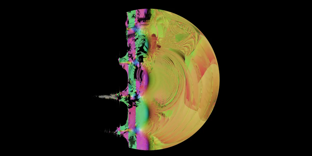 A piece of fractal art produced by FractalPane.