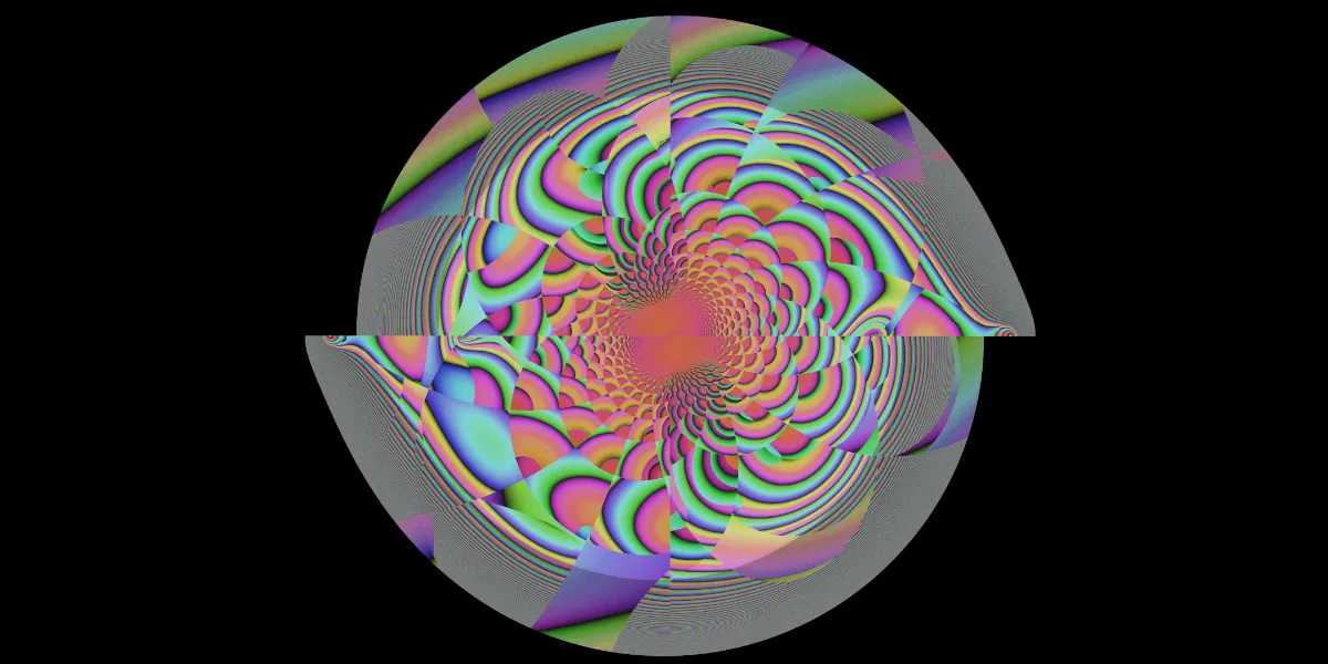 A piece of fractal art produced by FractalPane.