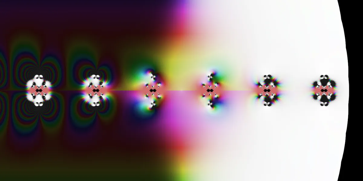 A piece of fractal art produced by FractalPane.