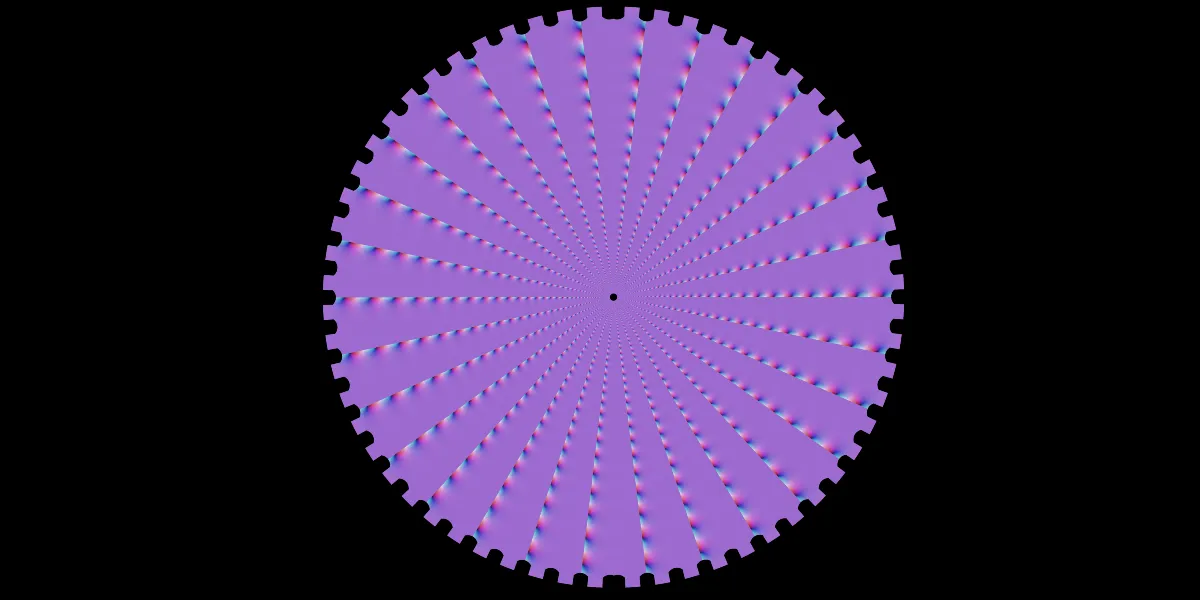 A piece of fractal art produced by FractalPane.