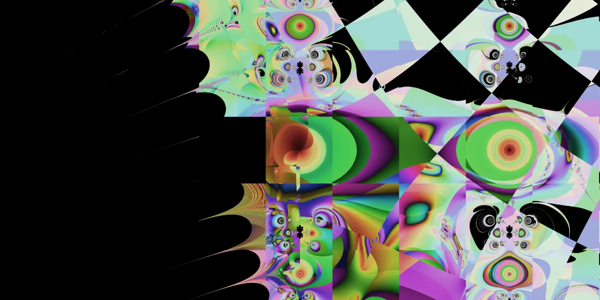 A piece of fractal art produced by FractalPane.