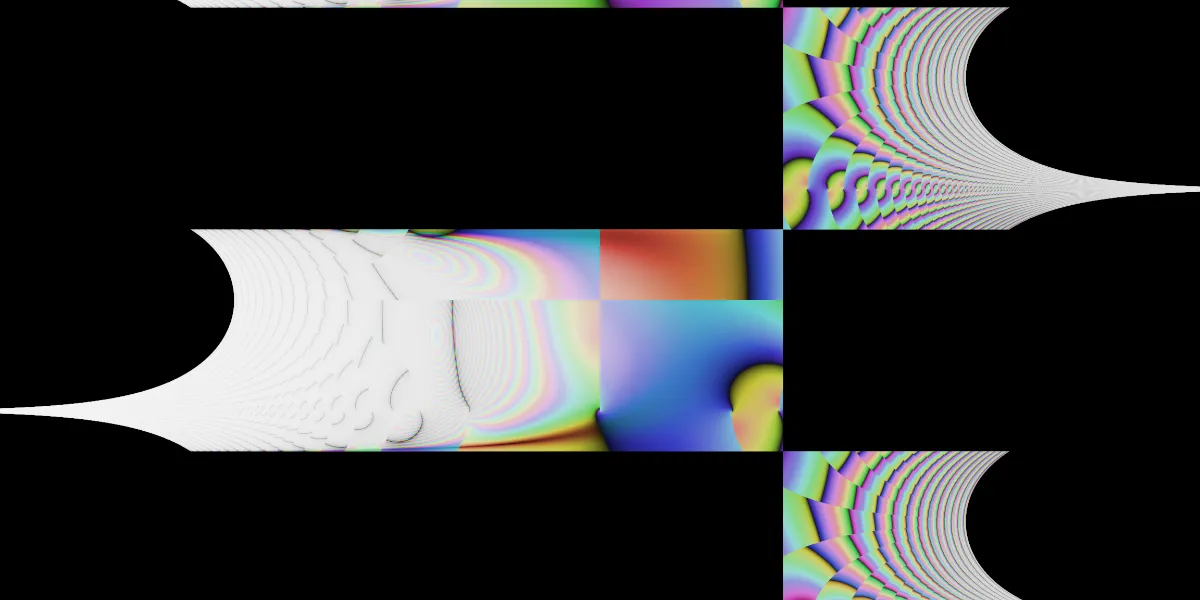 A piece of fractal art produced by FractalPane.