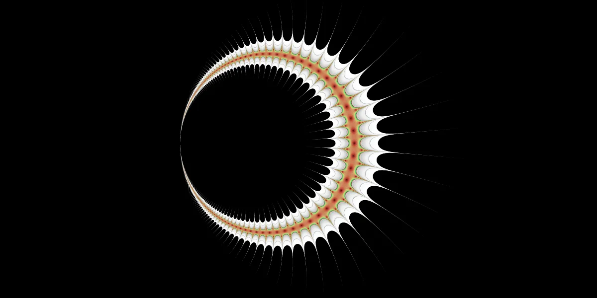 A piece of fractal art produced by FractalPane.