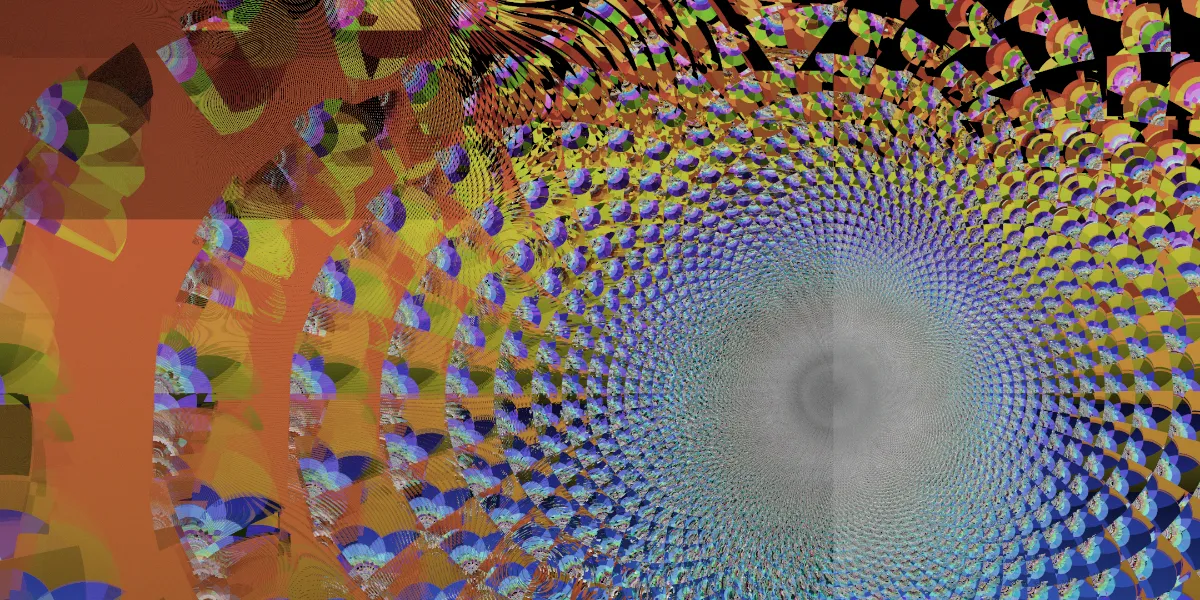 A piece of fractal art produced by FractalPane.