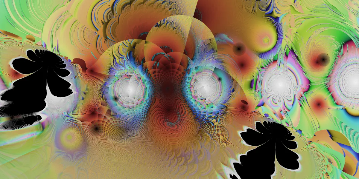 A piece of fractal art produced by FractalPane.