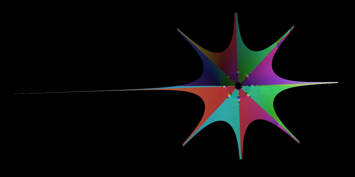 A piece of fractal art produced by FractalPane.