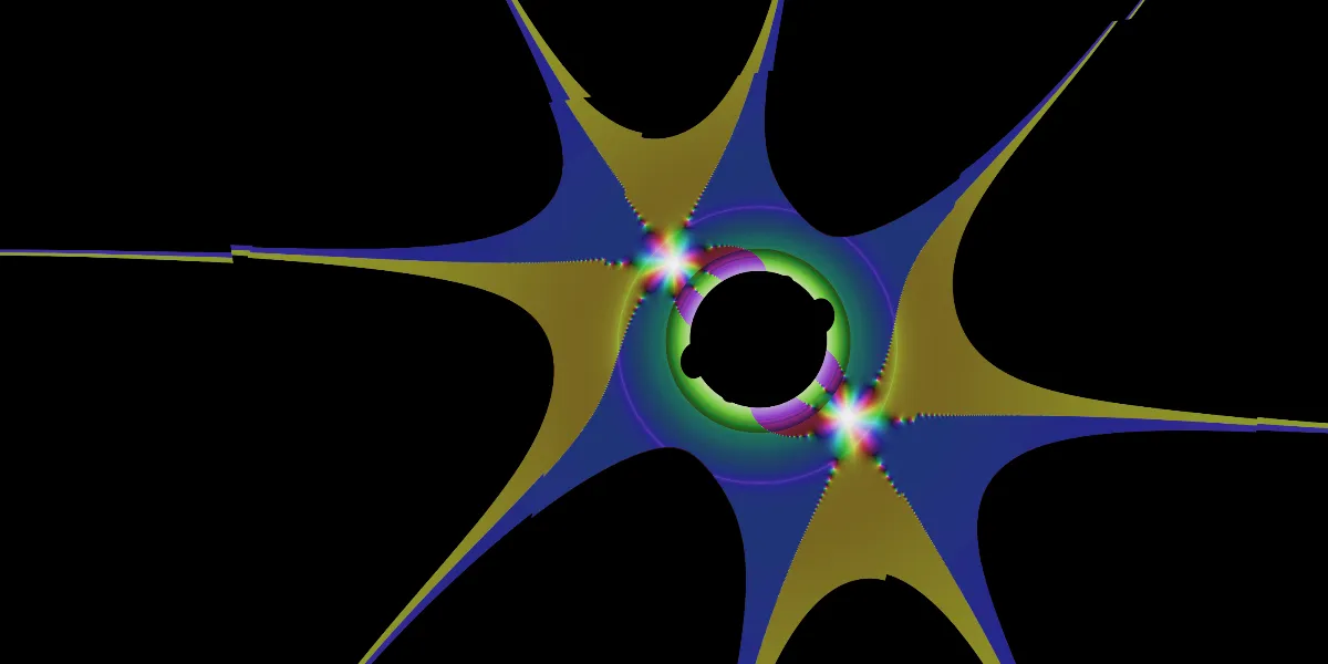 A piece of fractal art produced by FractalPane.