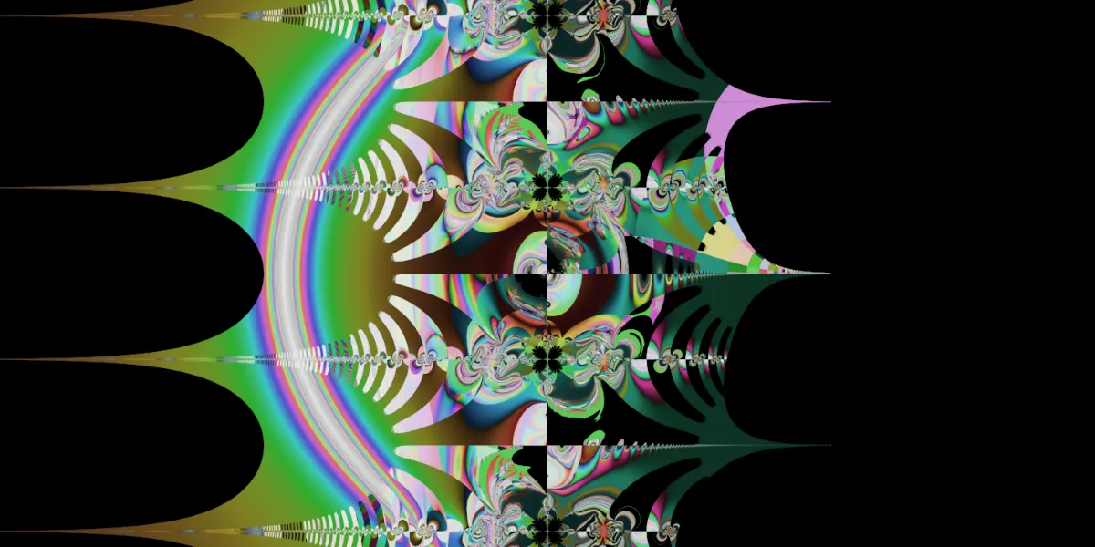 A piece of fractal art produced by FractalPane.