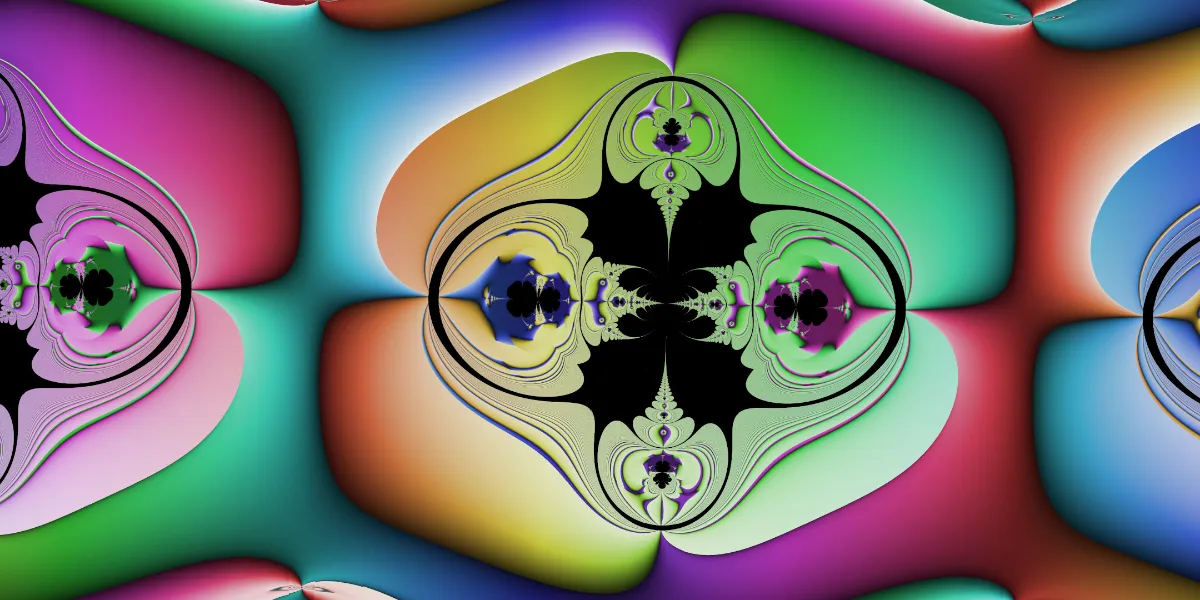A piece of fractal art produced by FractalPane.