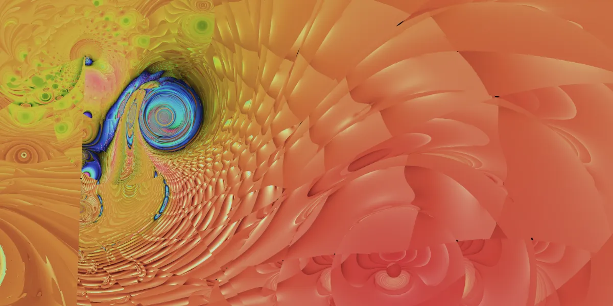 A piece of fractal art produced by FractalPane.