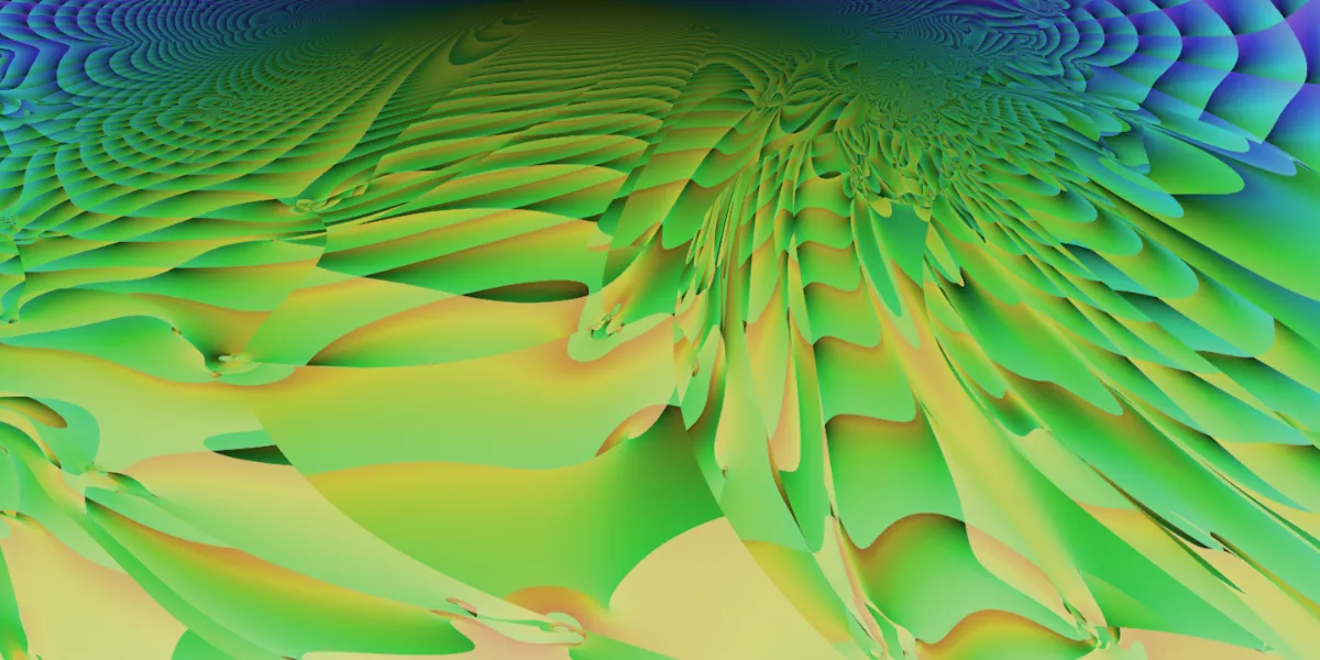 A piece of fractal art produced by FractalPane.