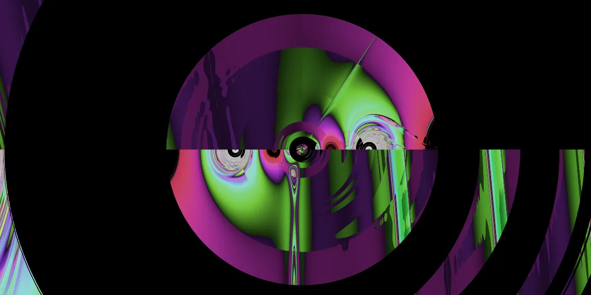 A piece of fractal art produced by FractalPane.