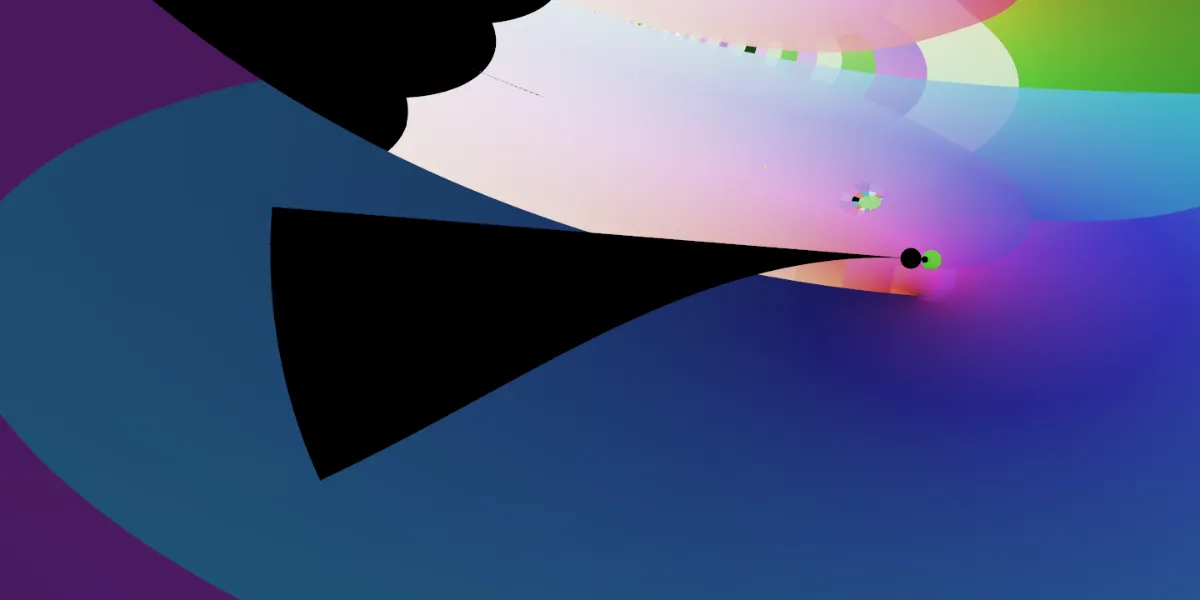 A piece of fractal art produced by FractalPane.