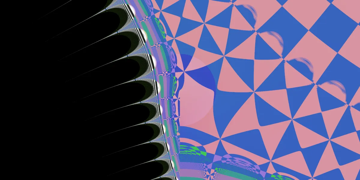 A piece of fractal art produced by FractalPane.