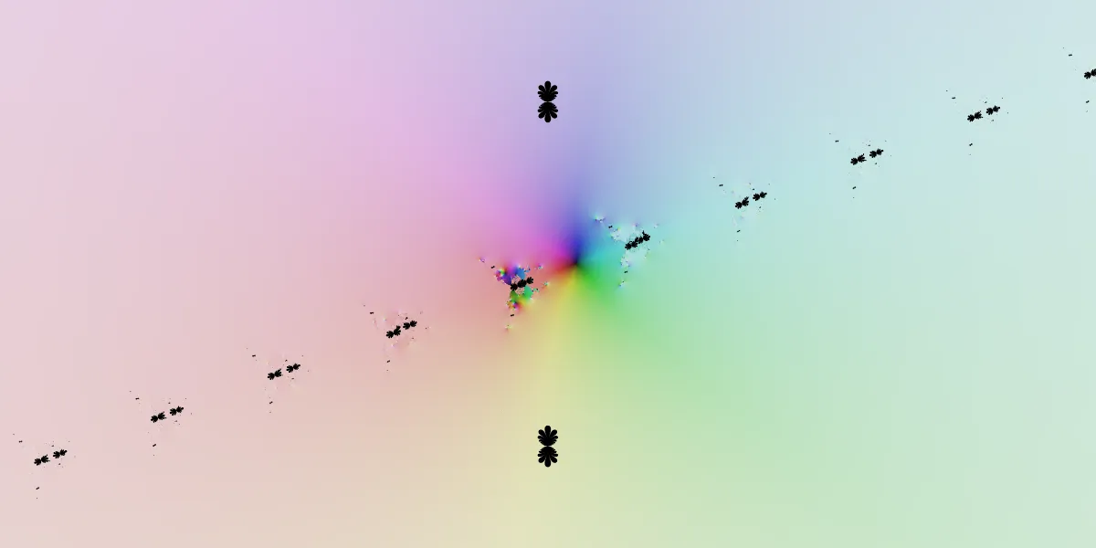 A piece of fractal art produced by FractalPane.