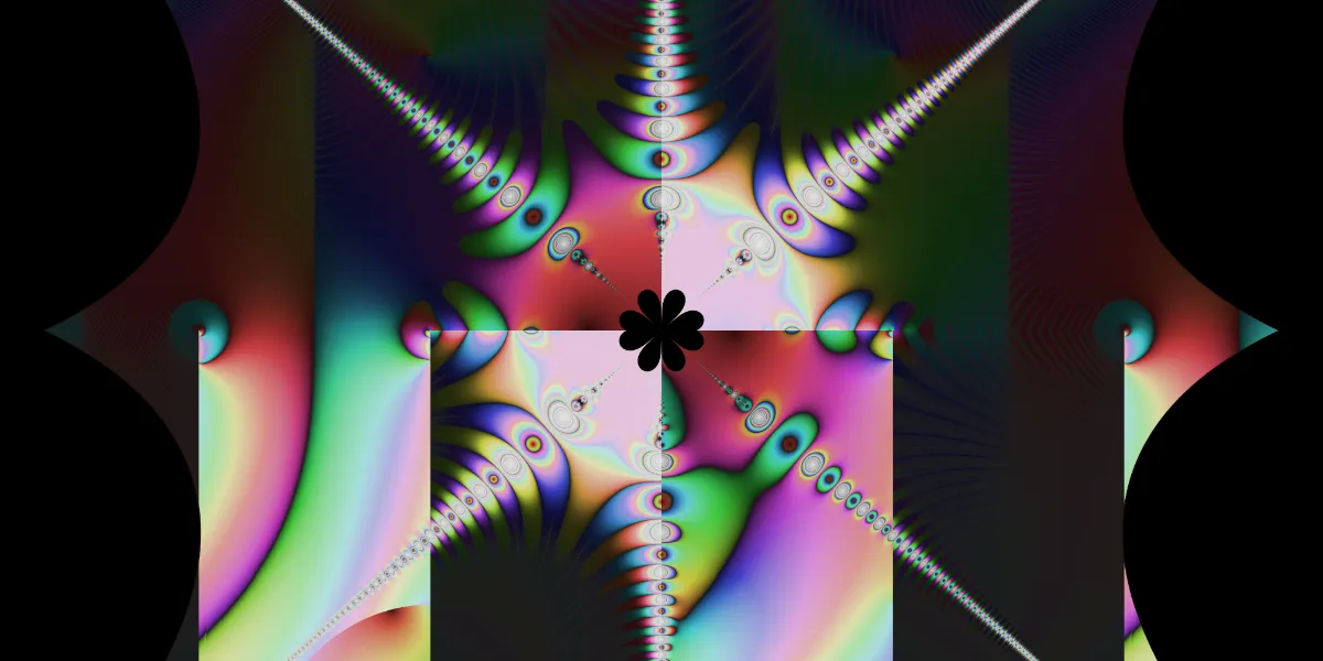 A piece of fractal art produced by FractalPane.