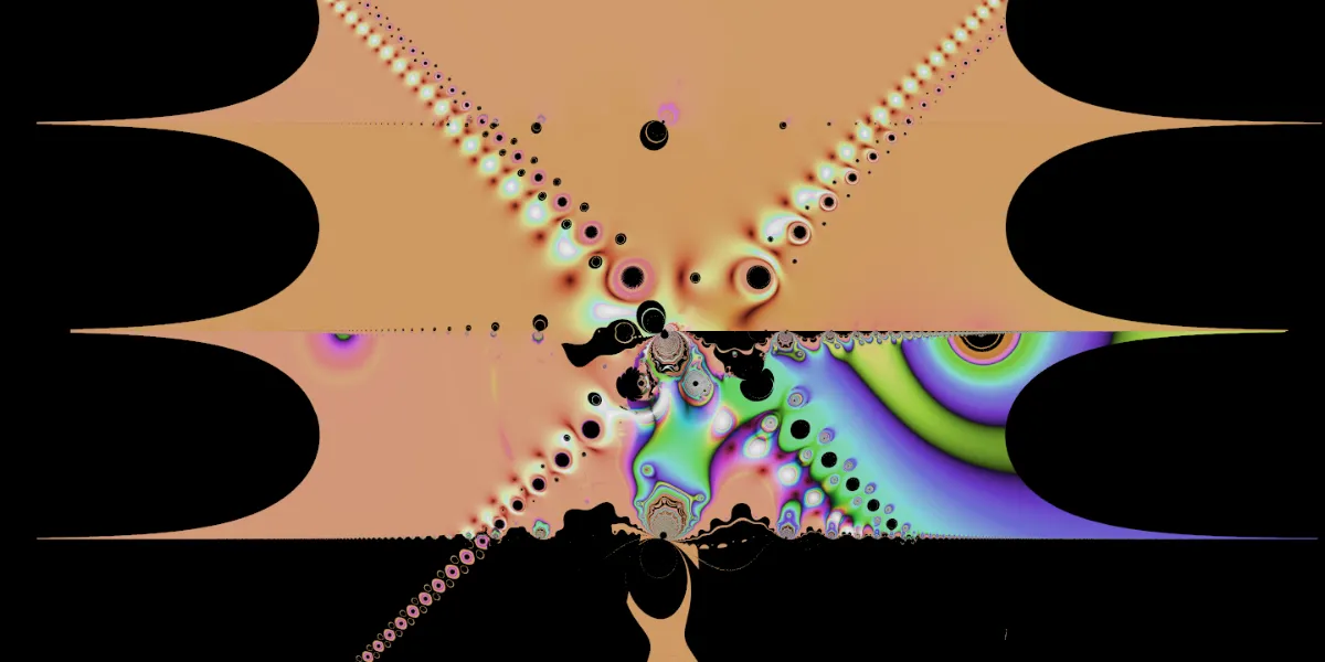 A piece of fractal art produced by FractalPane.