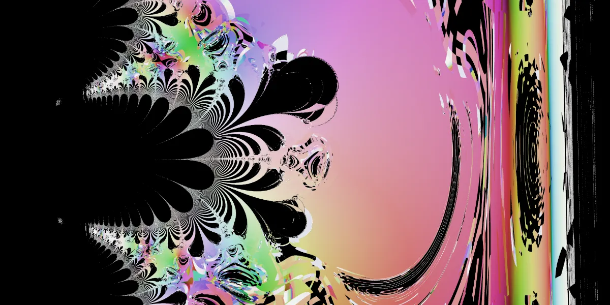 A piece of fractal art produced by FractalPane.