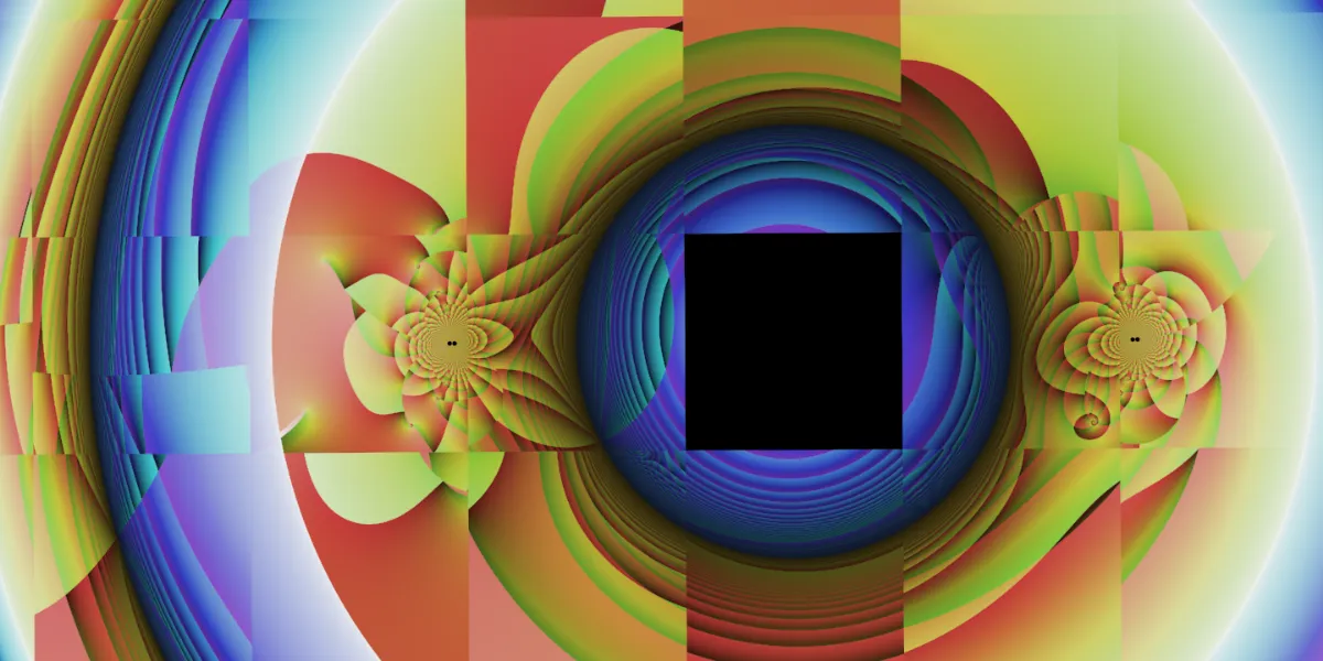 A piece of fractal art produced by FractalPane.