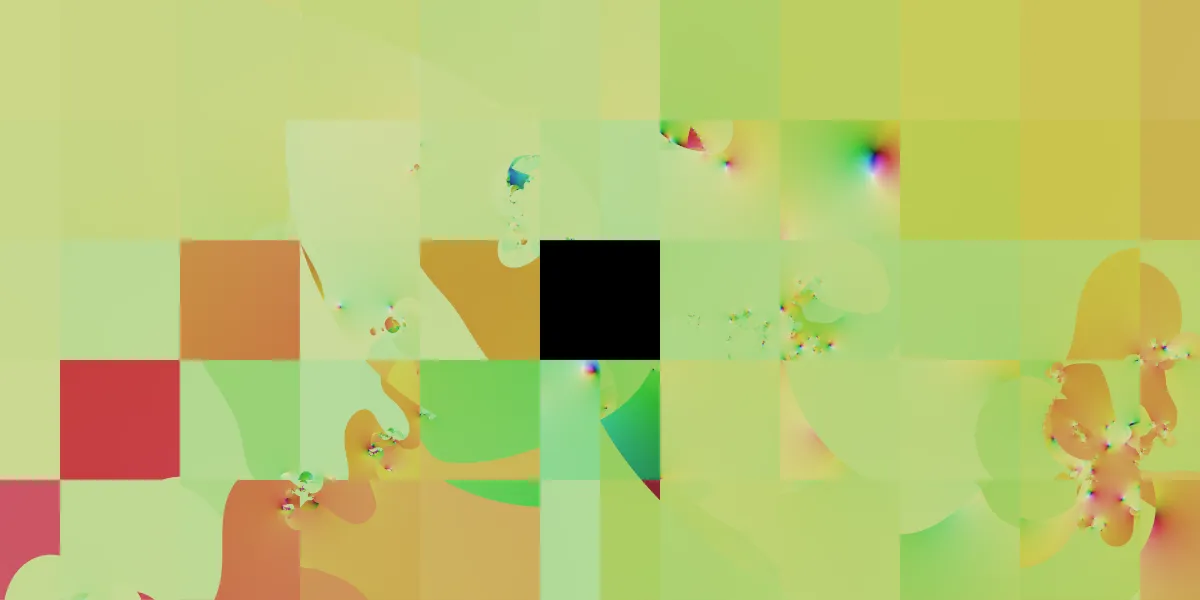 A piece of fractal art produced by FractalPane.
