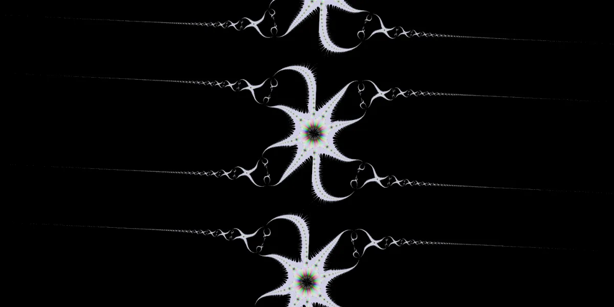 A piece of fractal art produced by FractalPane.