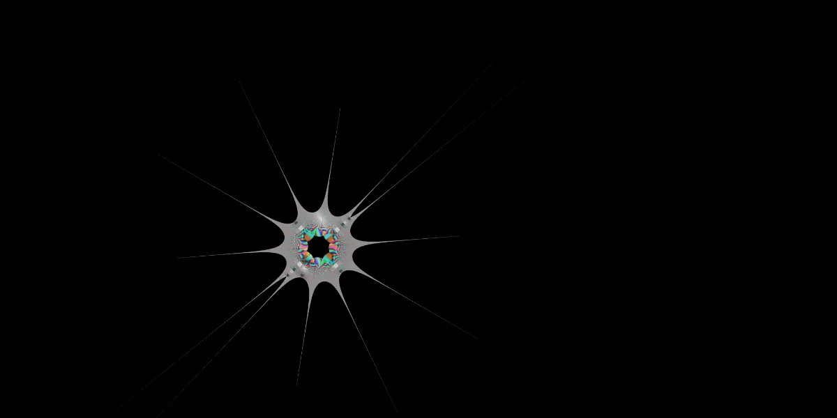 A piece of fractal art produced by FractalPane.