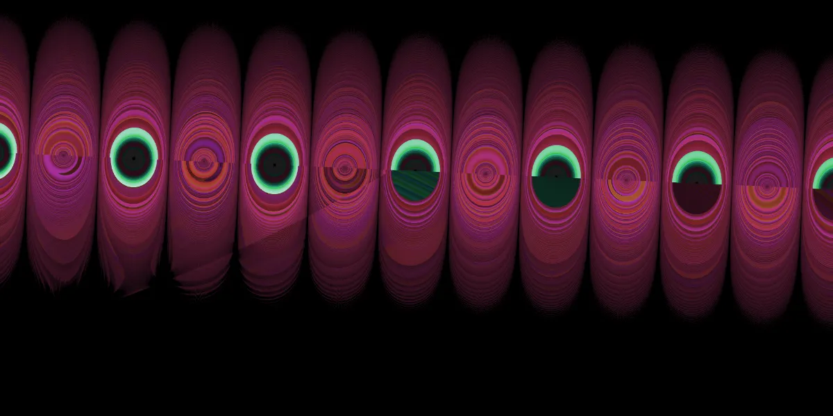 A piece of fractal art produced by FractalPane.