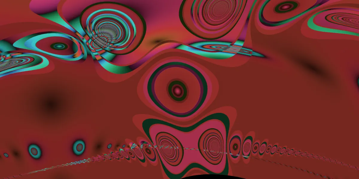 A piece of fractal art produced by FractalPane.