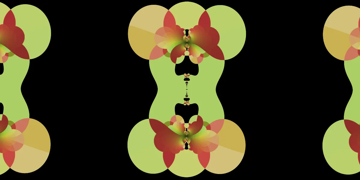 A piece of fractal art produced by FractalPane.